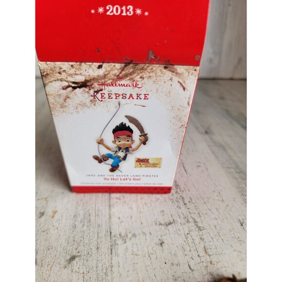 Hallmark Yo Ho! let's go! Jake Neverland pirates ornament Xmas - Picture 6 of 6